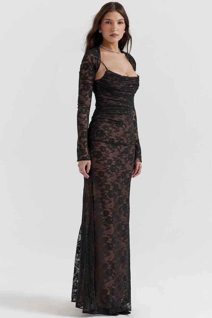 Aurelle's CHIC LONGSLEEVE MAXI DRESS