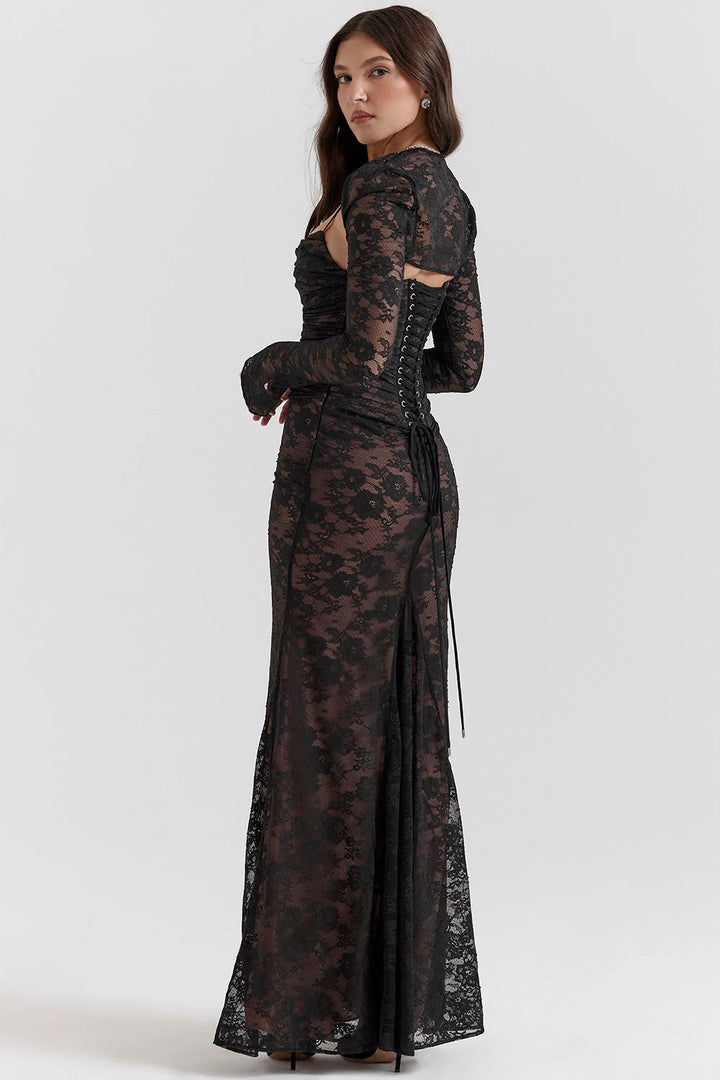 Aurelle's CHIC LONGSLEEVE MAXI DRESS