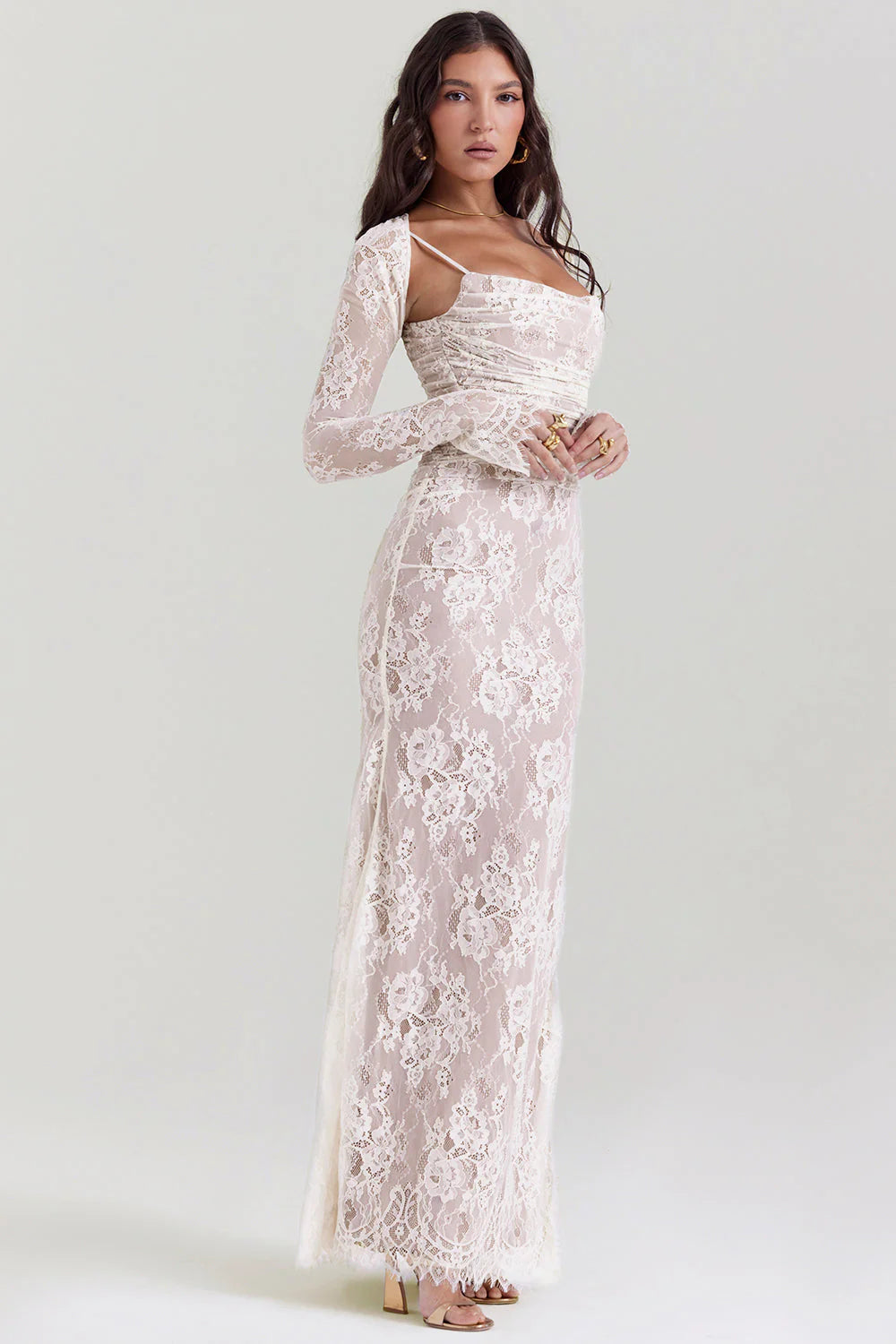 Aurelle's CHIC LONGSLEEVE MAXI DRESS